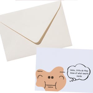 Balão de pensamento de desenho animadoDownload instantâneo de cartões editáveis/imprimíveis, cartões de agradecimento fofos, cartões de aniversário, convites, cartões comemorativos