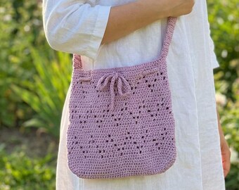 Crocheted Crossbody Bag