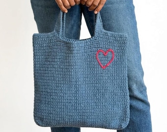 Crocheted Hand Bag