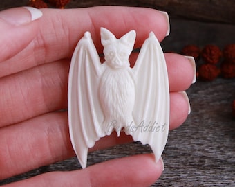 Bat Carving Recycled Cow Bone