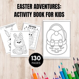 Easter Adventures: Activity Book for Kids