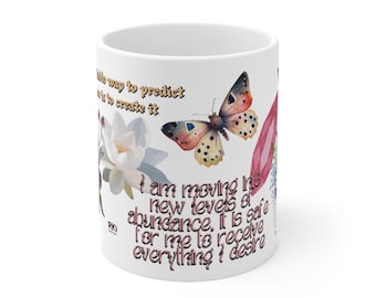 Diseño 7 - Tazas de café de cerámica, 11 oz, 15 oz