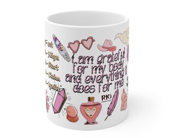 Diseño 2 - Tazas de café de cerámica, 11 oz, 15 oz