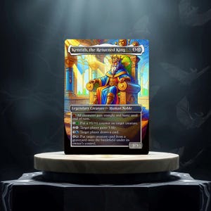 Kenrith the Returned King op maat gemaakte gamekaartproxy