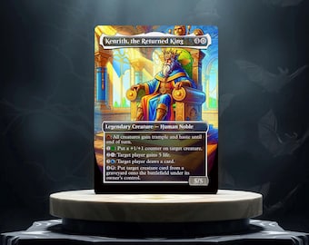 Kenrith the Returned King Custom Made Game Card Proxy - Etsy Sweden Kenrith the Returned King Custom Made Game Card Proxy - Etsy Sweden