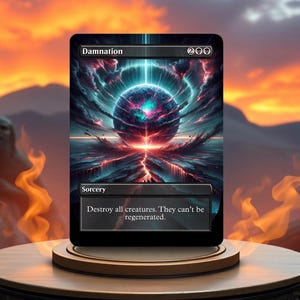 Damnation op maat gemaakte gamekaartproxy