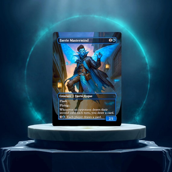 Faerie Mastermind Custom Made Game Card Proxy - Etsy Faerie Mastermind Custom Made Game Card Proxy - Etsy