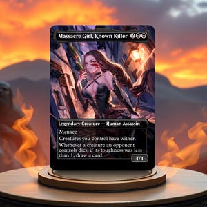 Massacre Girl, Known Killer Custom Made Game Card Proxy