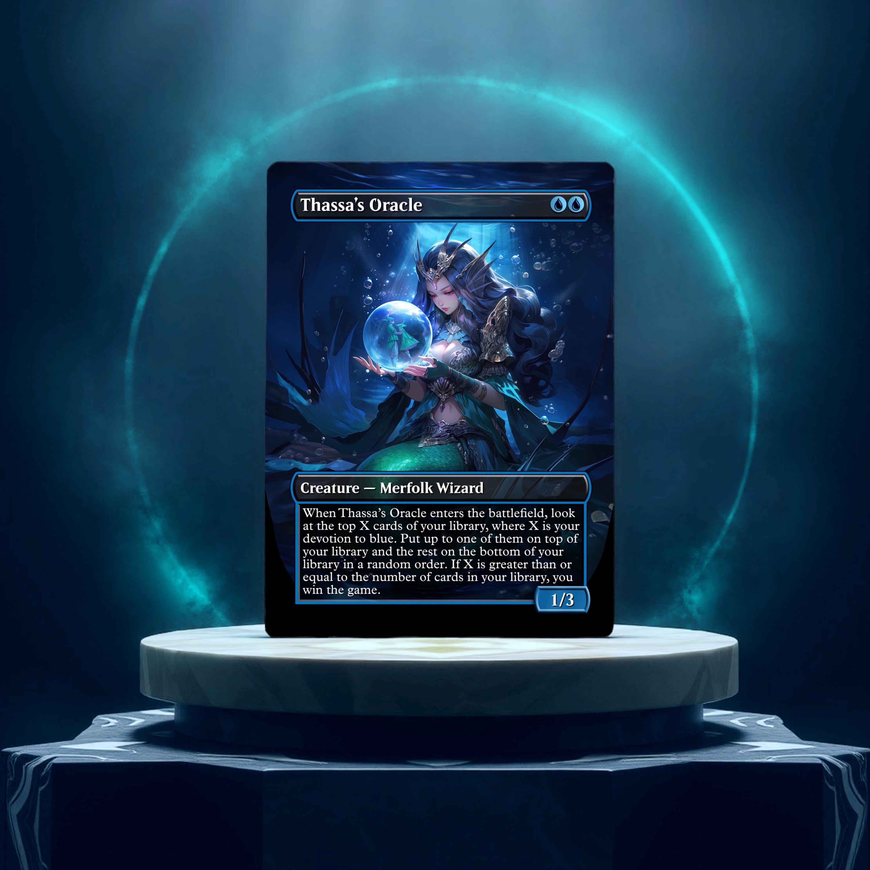 Thassa's Oracle Custom Made Game Card Proxy - Etsy