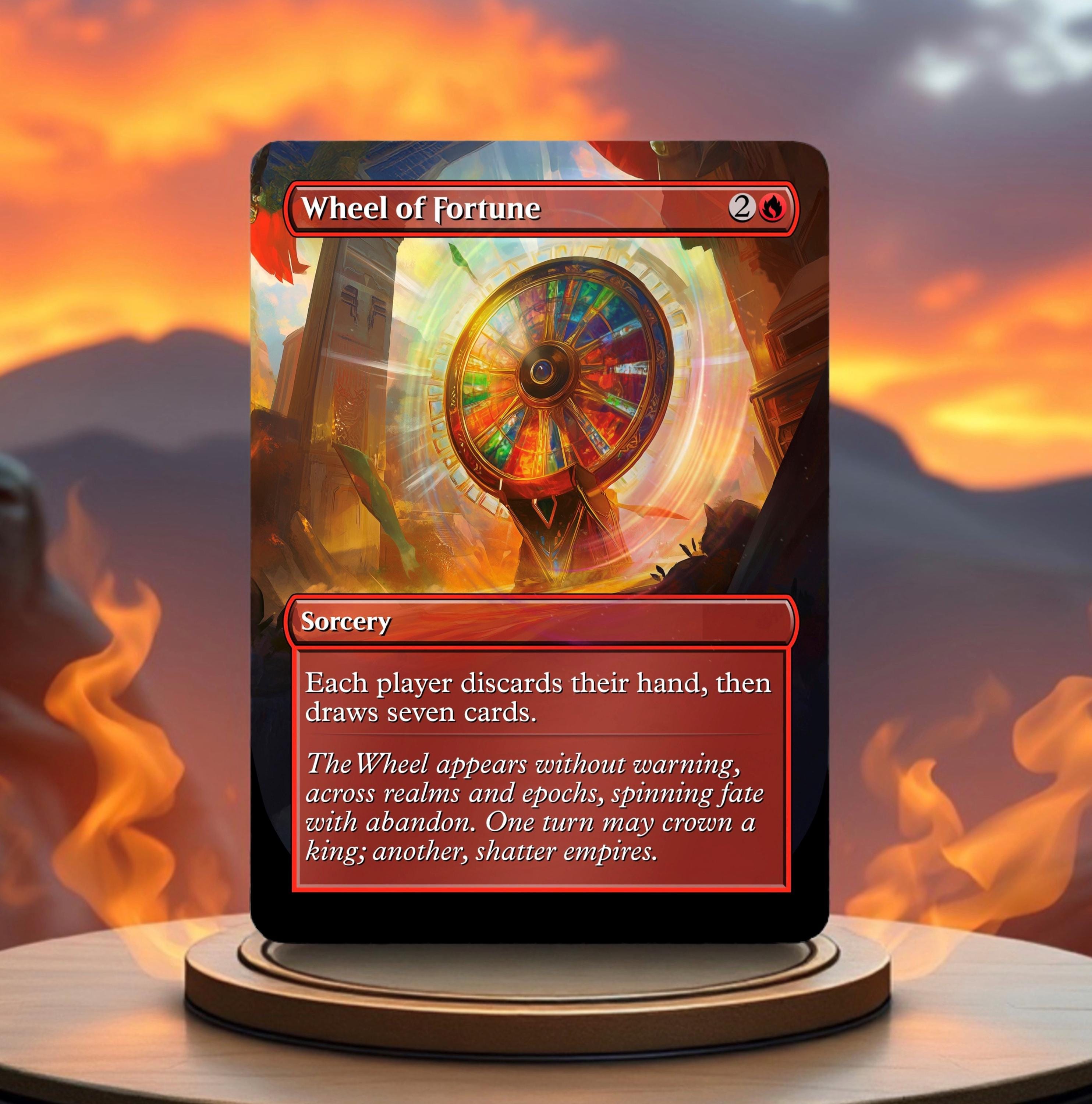 Wheel of Fortune Mtg - Etsy