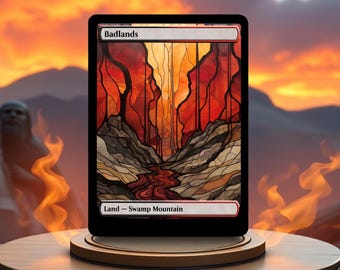Badlands Custom Made Game Card Proxy