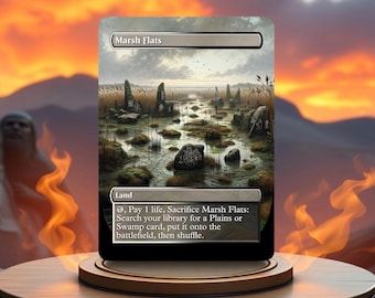 Marsh Flats Custom Made Game Card Proxy