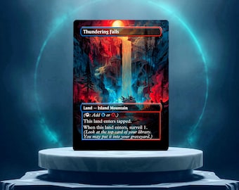 Thundering Falls Custom Made Game Card Proxy