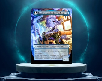 Tamiyo, Inquisitive Student Custom Made Game Card Proxy