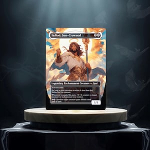 Tarjeta proxy de juego personalizada Heliod Sun-Crowned