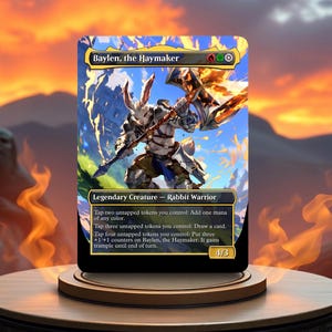Baylen, el Proxy de tarjeta de juego personalizada de Haymaker