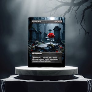 Grave Pact op maat gemaakte gamekaartproxy