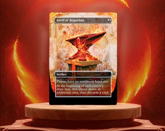 Anvil of Bogardan Custom Made Game Card Proxy