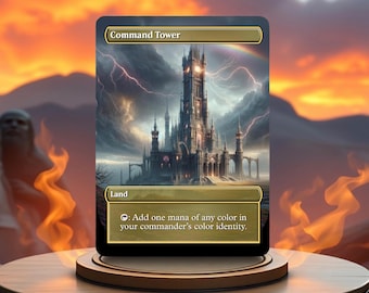 Command Tower Custom Made Game Card Proxy