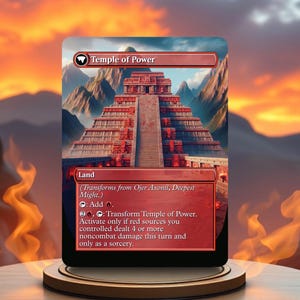 Ojer Axonil, Deepest Might Custom Made Game Card Proxy
