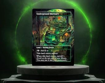 Underground Mortuary Custom Made Game Card Proxy