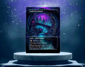 Undercity Sewers Custom Made Game Card Proxy