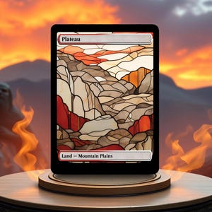Plateau Custom Made Game Card Proxy