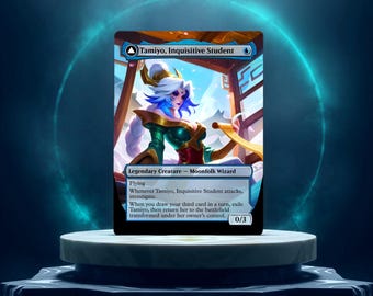 Tamiyo, Inquisitive Student  Custom Made Game Card Proxy