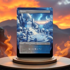 Tundra Custom Made Game Card Proxy
