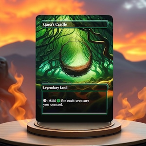 Gaea&#39;s Cradle Custom Made Game Card Proxy