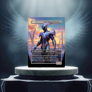 Esper Sentinel Custom Made Game Card Proxy