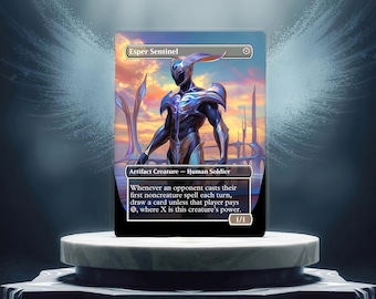 Esper Sentinel Custom Made Game Card Proxy