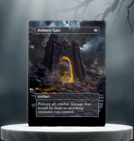 Dolmen Gate Custom Made Game Card Proxy - Etsy Dolmen Gate Custom Made Game Card Proxy - Etsy