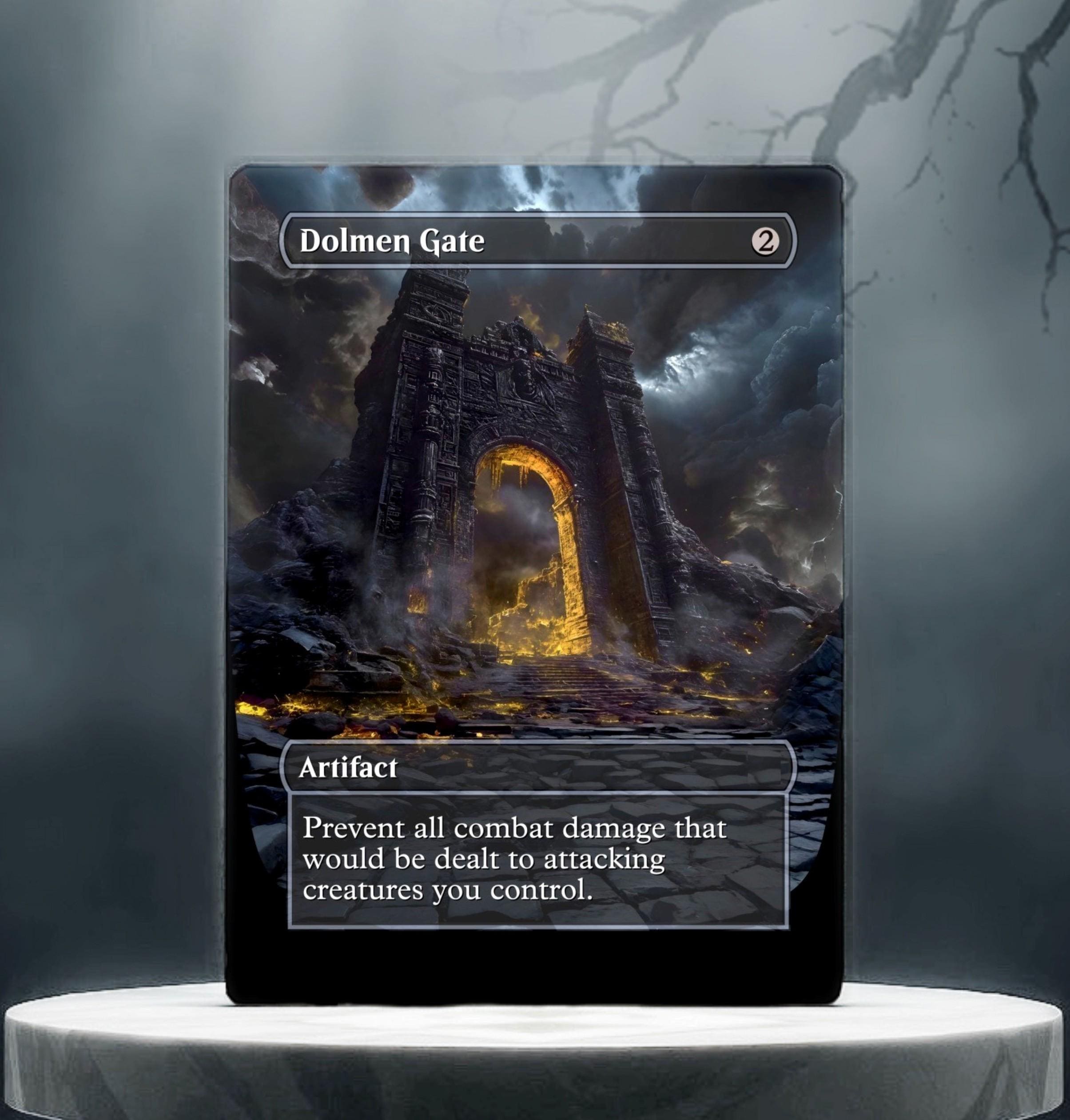 mtg gate card to Phyrexia Gates Ablaze deals X damage to each creature Sea Gate | Commander Legends: