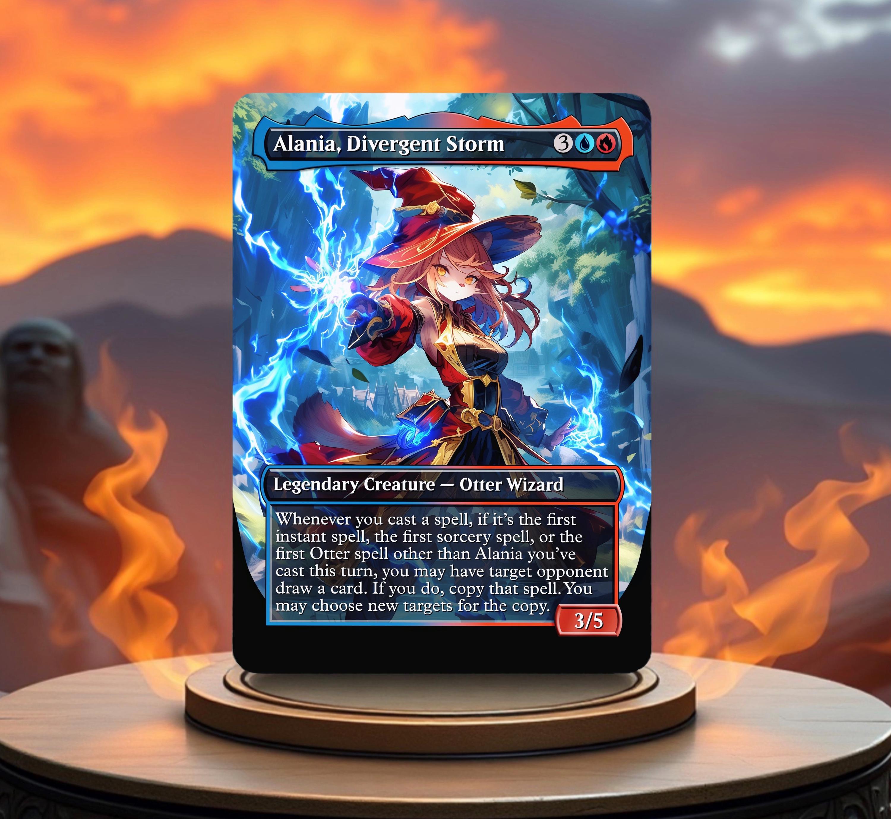 Alania, Divergent Storm (Anime) Custom Made Game Card Proxy