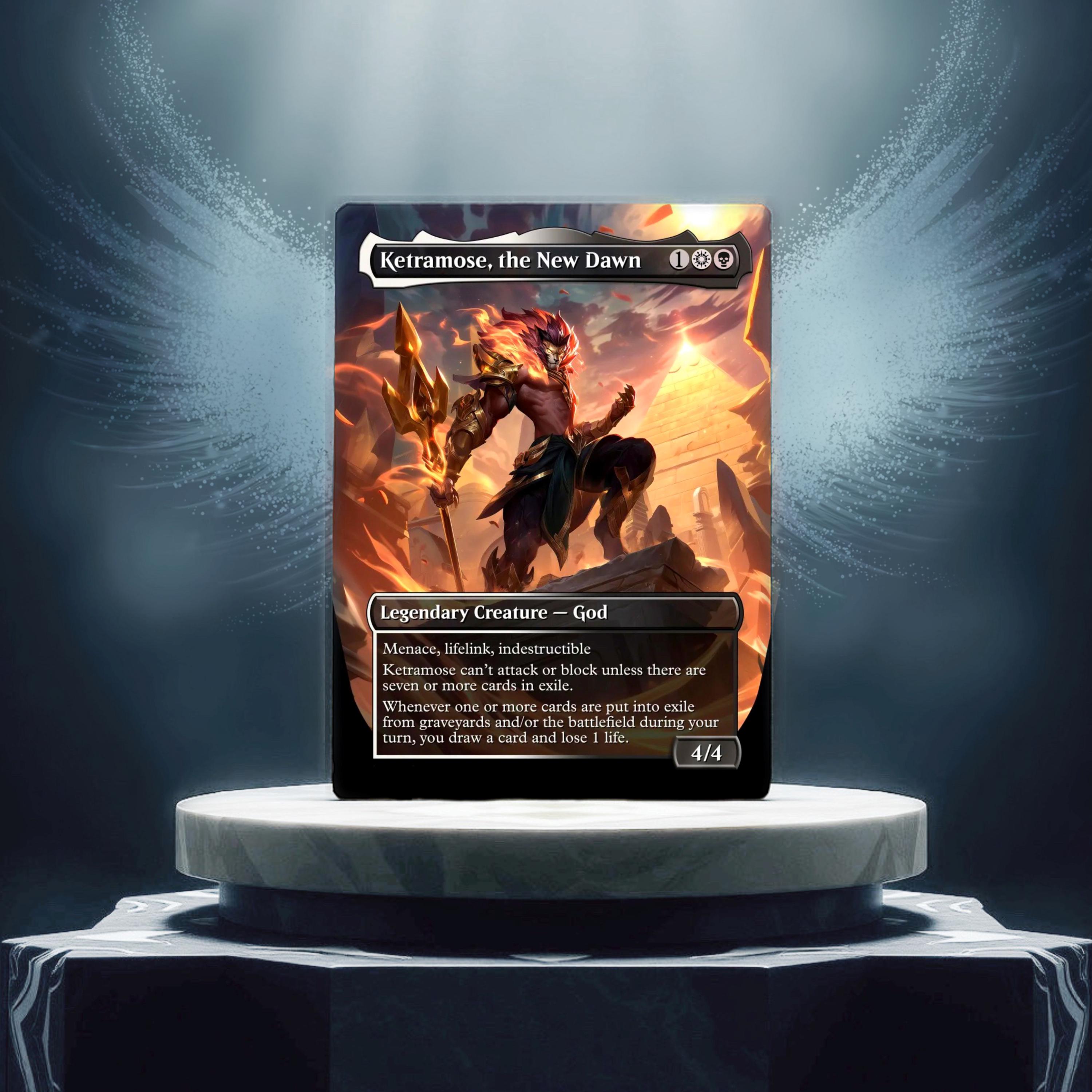 Ketramose, the New Dawn Custom Made Game Card Proxy - Etsy