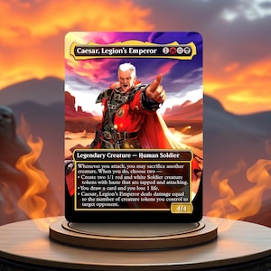 Caesar, Legion's Emperor op maat gemaakte gamekaartproxy