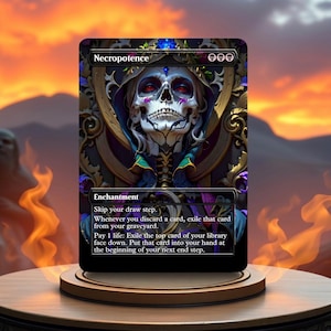 Necropotence Custom Made Game Card Proxy