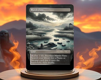 Marsh Flats Custom Made Game Card Proxy