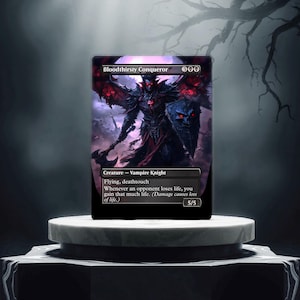 Blutrünstige Eroberer Custom Made Game Card Proxy