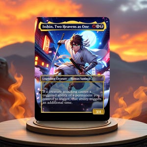 Isshin, Two Heavens as One Custom Made Game Card Proxy