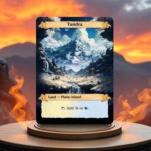 Tundra Custom Made Game Card Proxy