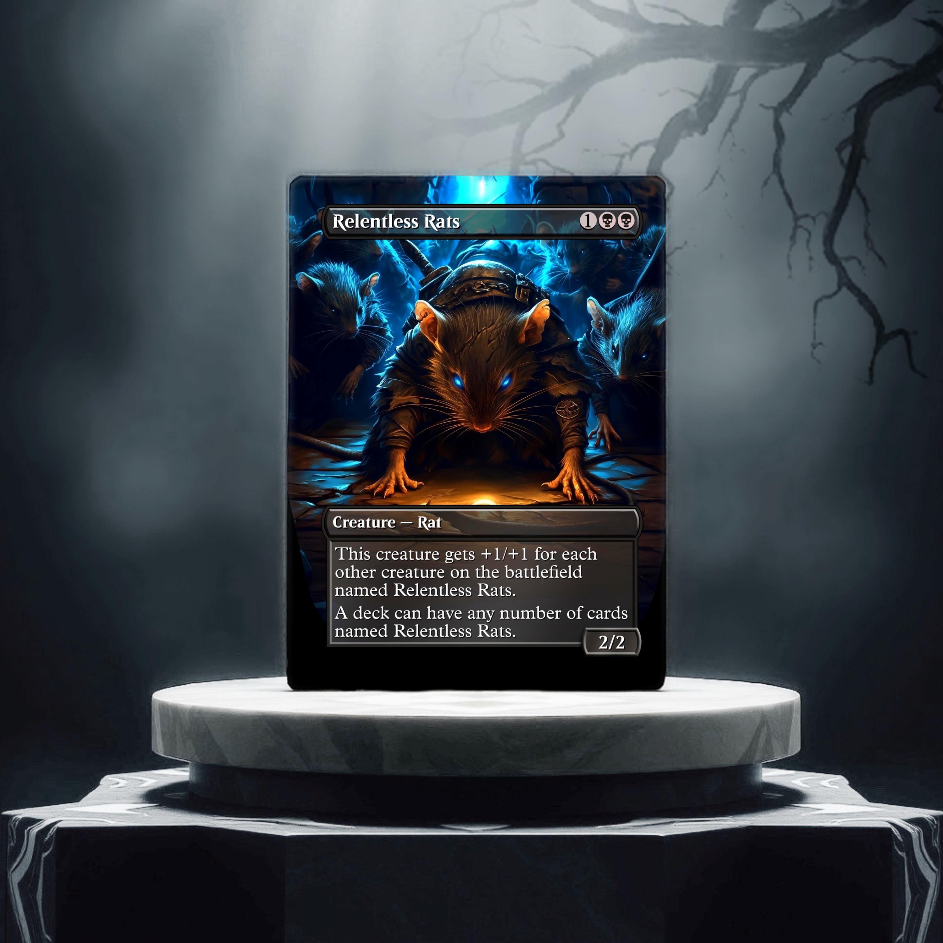 Mtg Relentless Rats Proxy - Etsy