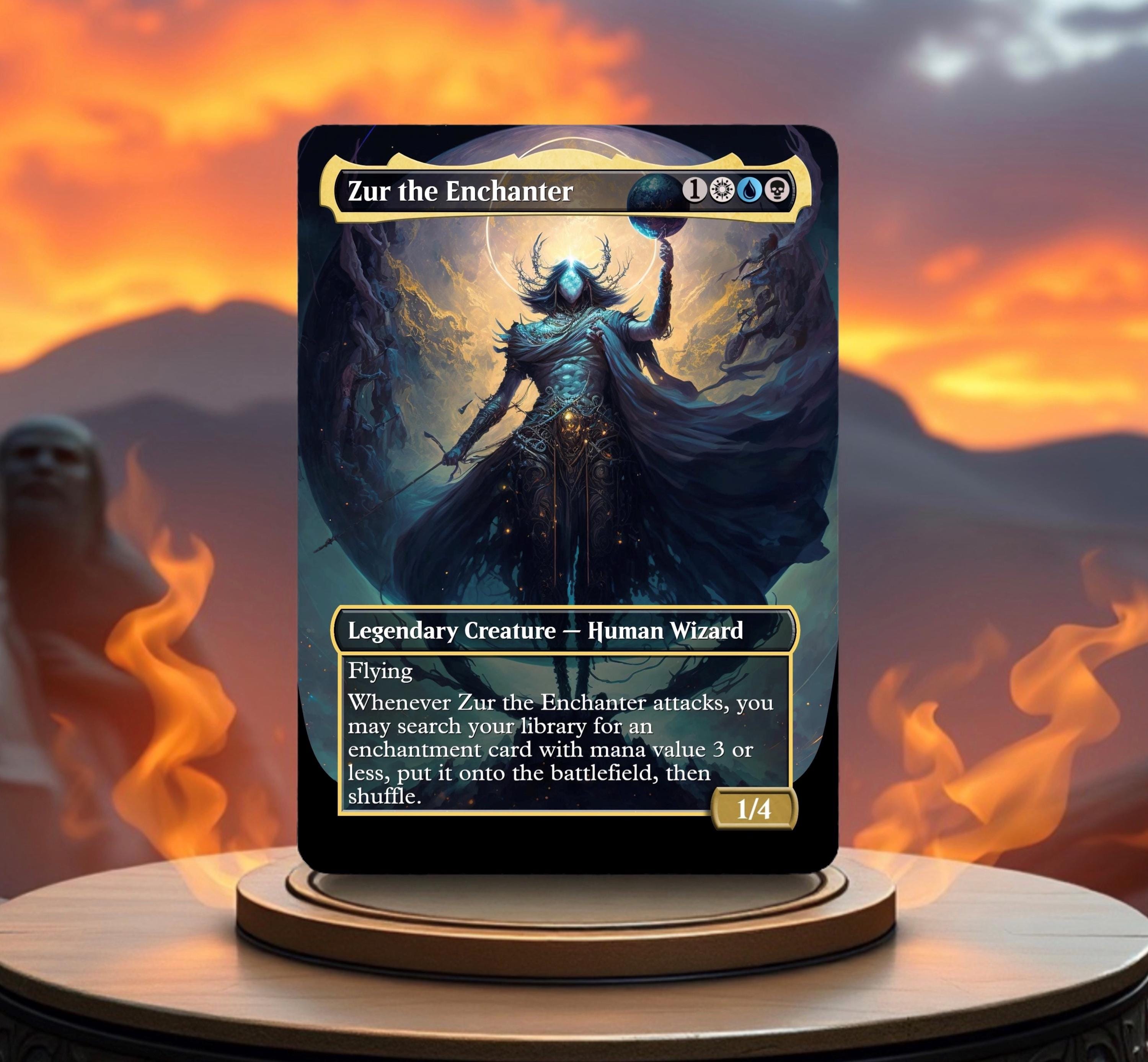 Mtg Zur the Enchanter - Etsy Canada