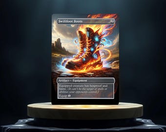 Swiftfoot Boots Custom Made Game Card Proxy