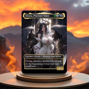 Atraxa, op maat gemaakte gamekaartproxy van Praetors' Voice