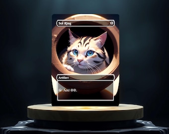 Sol Ring Custom Made Game Card Proxy