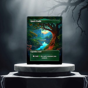 Gaea&#39;s Cradle Custom Made Game Card Proxy