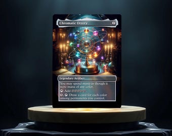 Chromatic Orrery Custom Made Game Card Proxy