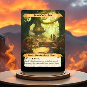 Jetmir's Garden Custom Made Game Card Proxy